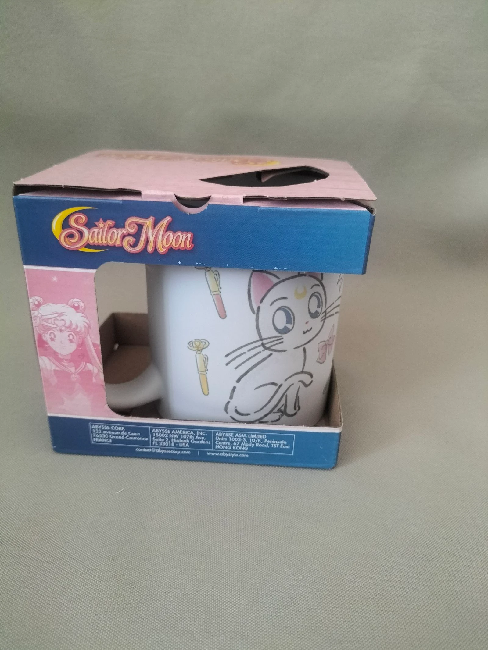 Sailor Moon Mug 320 ml | Manga | New | Luna & Artemis Chibi – photo 6